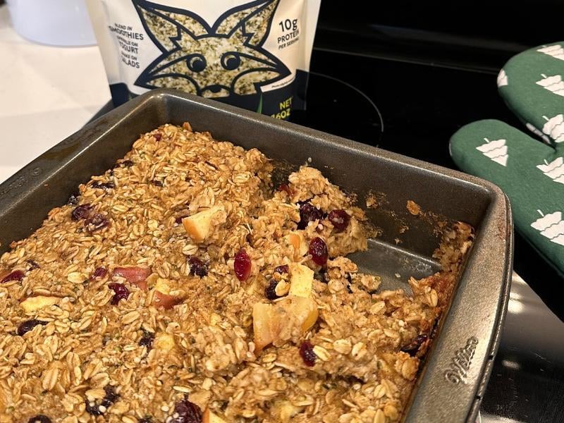 Cranberry Hemp Heart Oatmeal