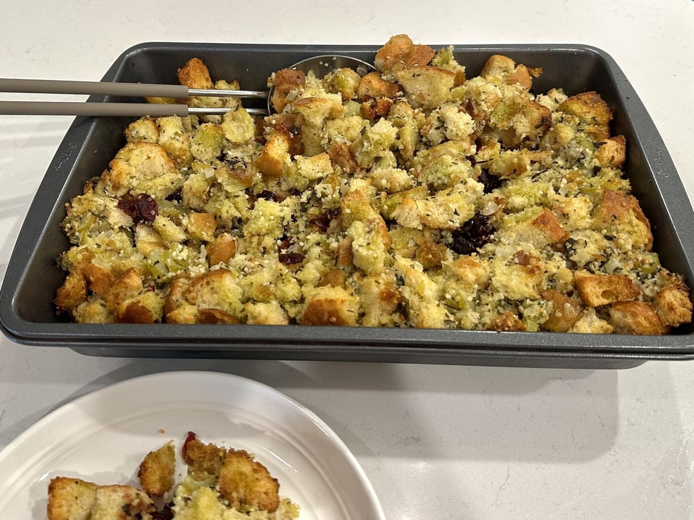 Hemp Thanksgiving Stuffing Recipe