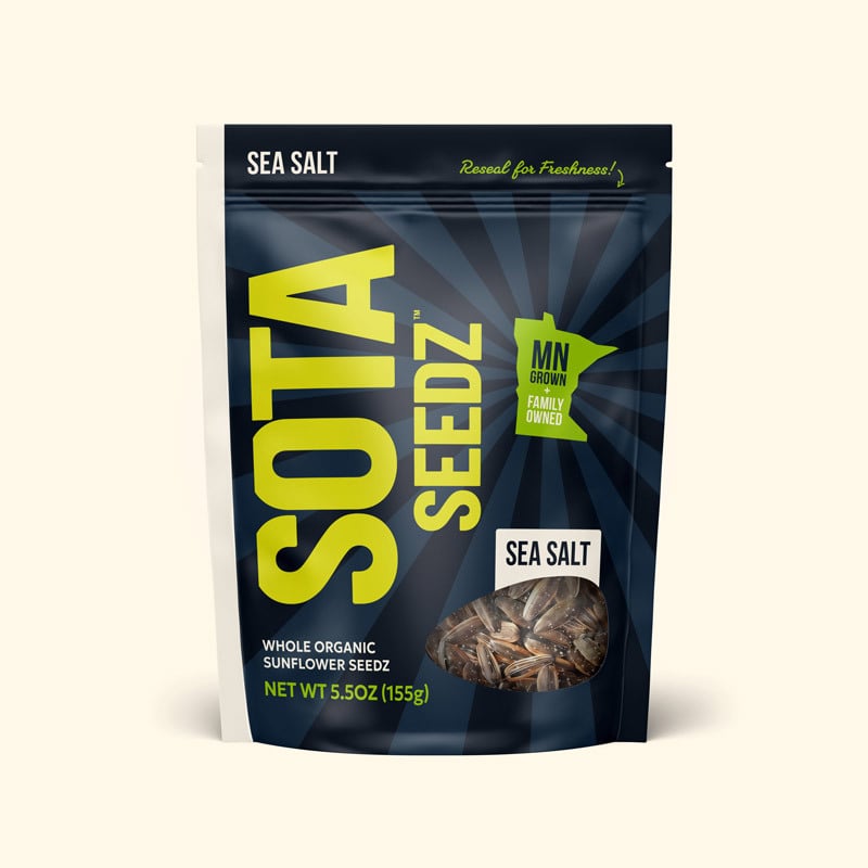 Organic Sea Salt Sunflower Seeds