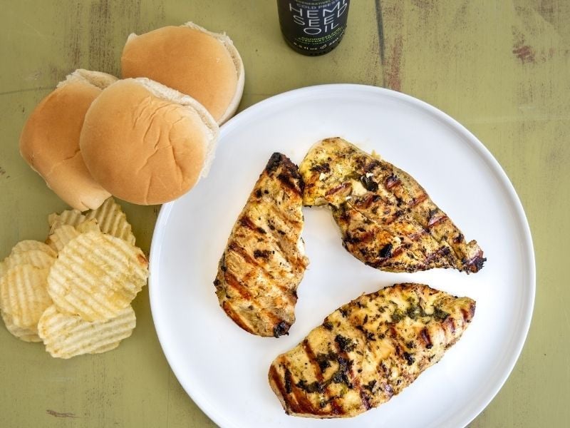 hemp seed oil chicken marinade recipe