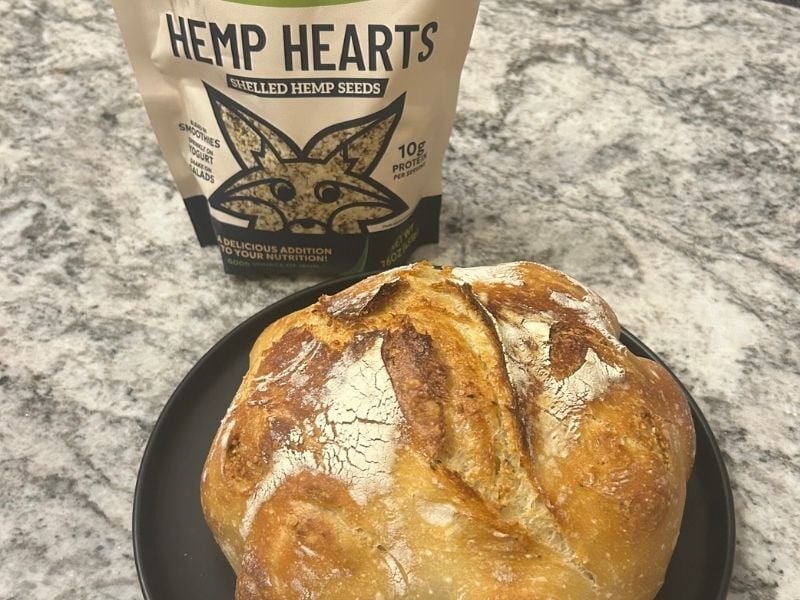 sourdough recipe with hemp seeds