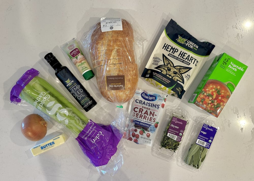 hemp hearts stuffing ingredients