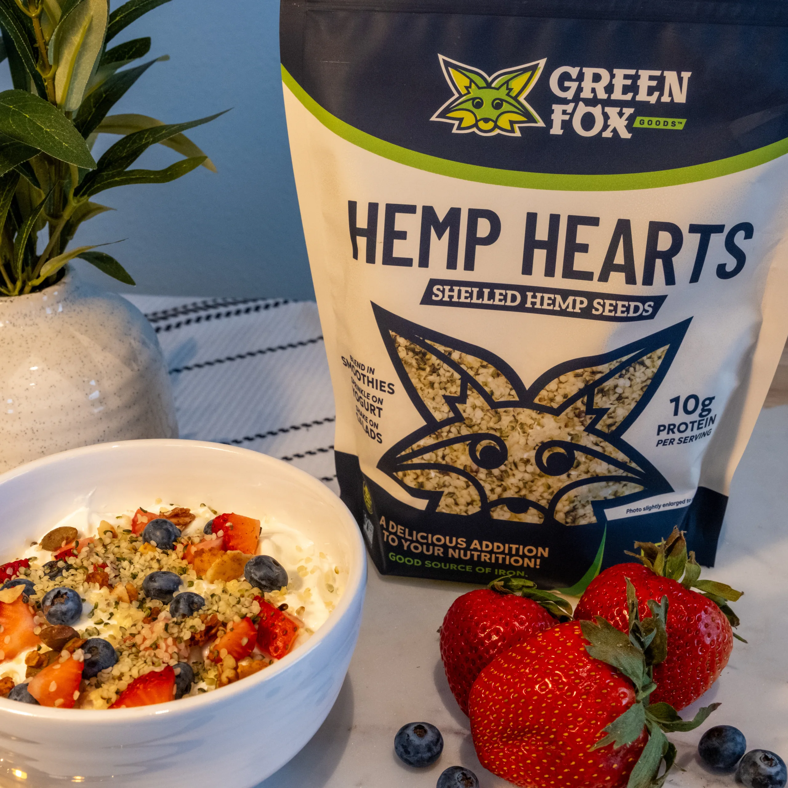 Green Fox Hemp Hearts